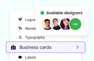 Vetted creative professionals