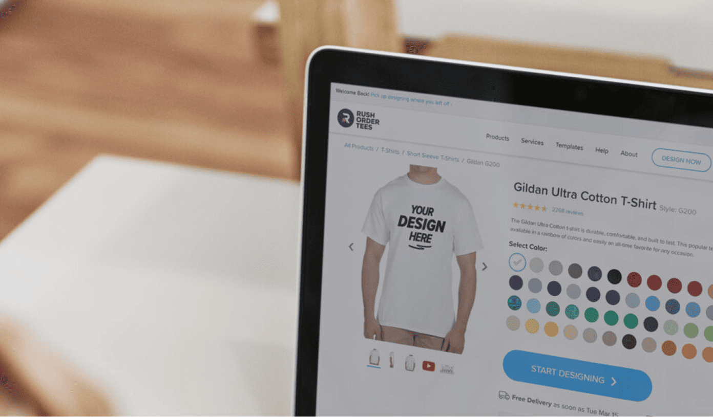 Rushordertees project