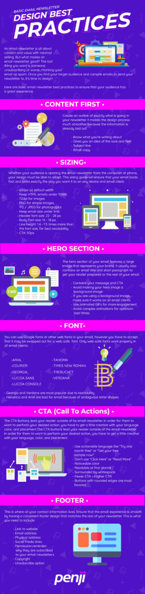 Infographic Best Practices For Great Email Design That You Need To Know