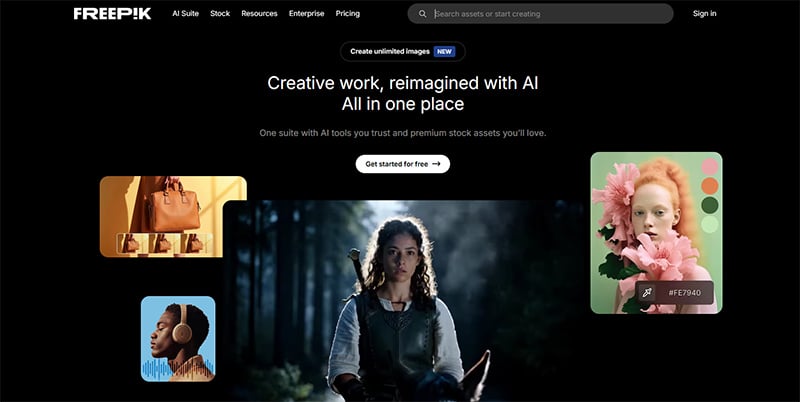 Graphic design tools freepik