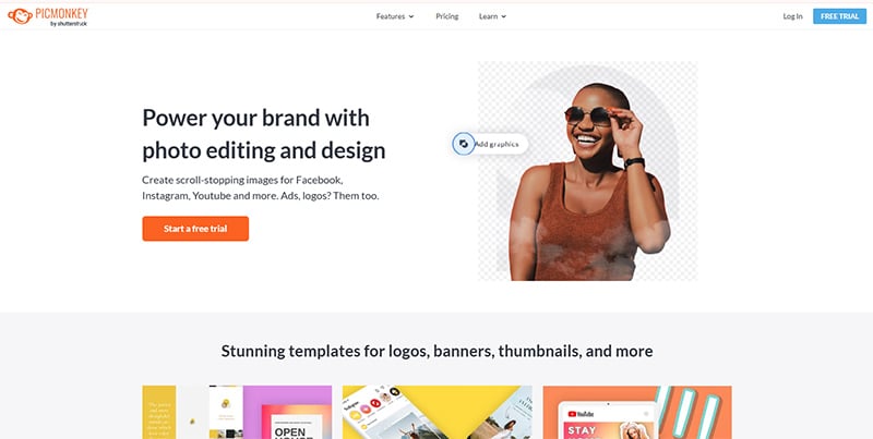Graphic design tools picmonkey