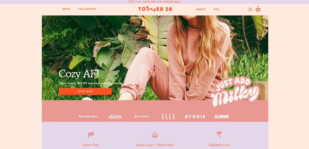 landing page design