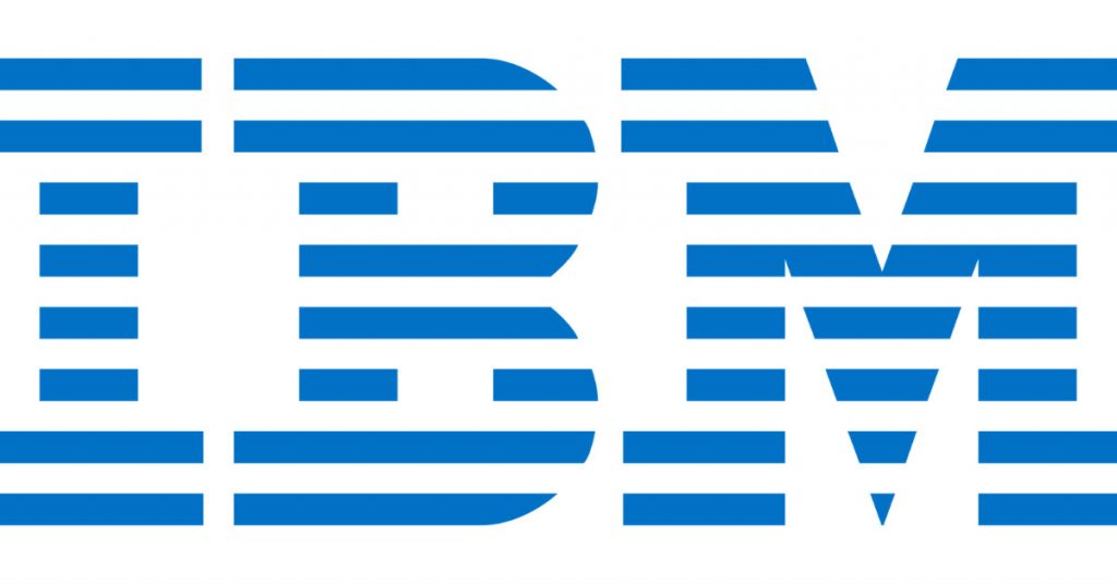 iconic IBM emblem