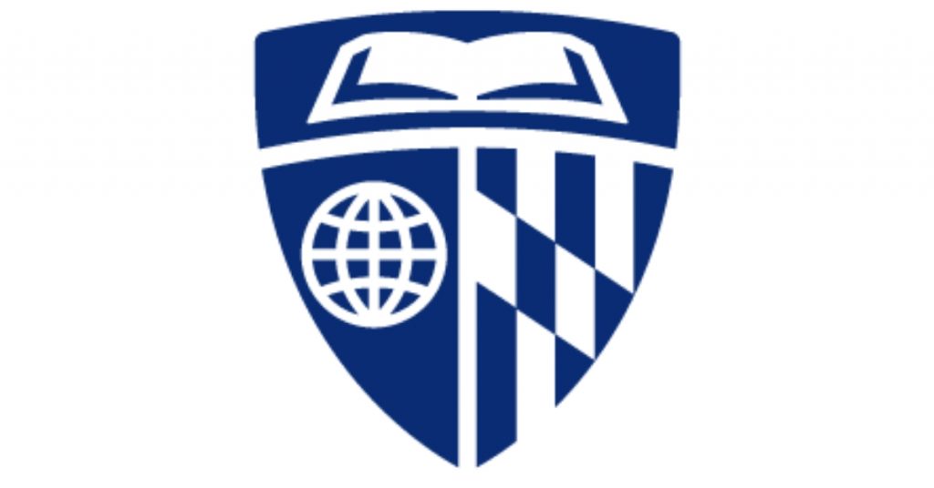 John Hopkins Logo with shield