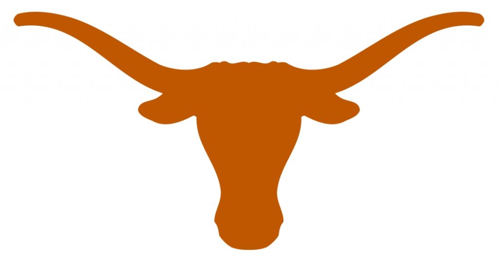 University of Texas university Logo with bull