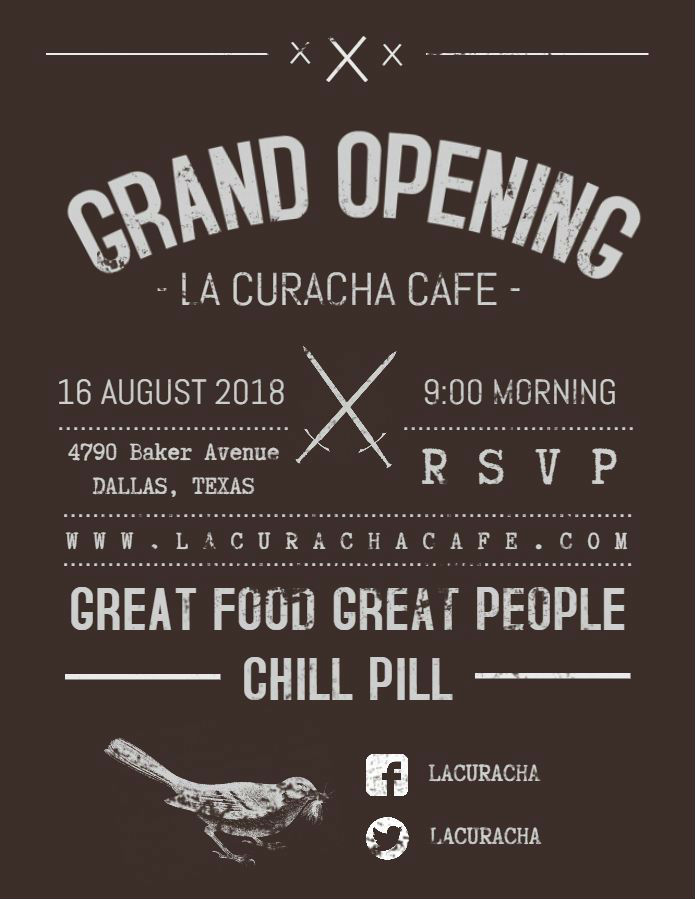 restaurant grand opening banner