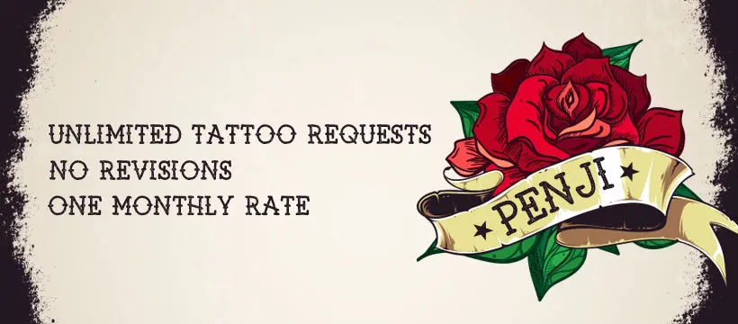 Penji 2019 April Fools' Day Prank – Unlimited Tattoo Sessions, One Flat Monthly Rate