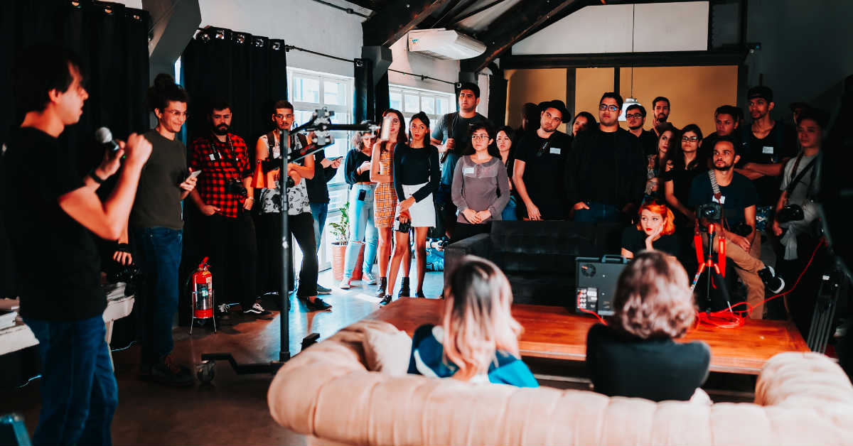 charity event at a bar
