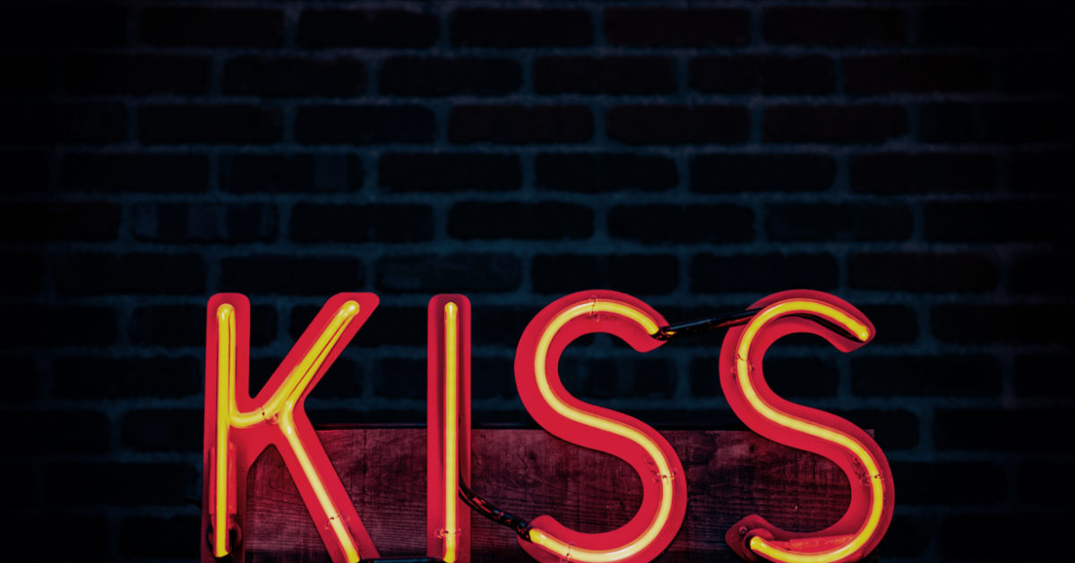  panneau d'affichage kiss