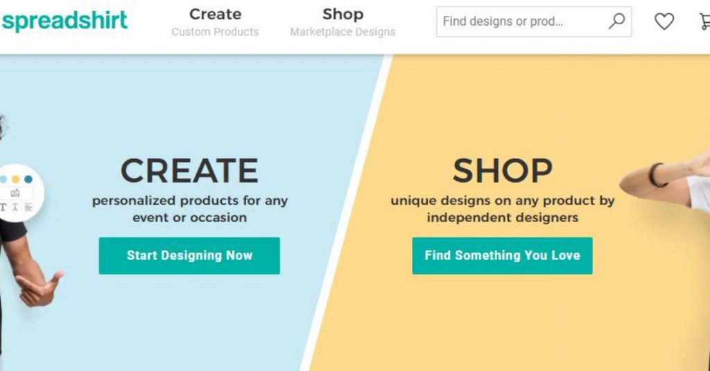 14 Amazing sites to Open Your TShirt Store Unlimited Graphic