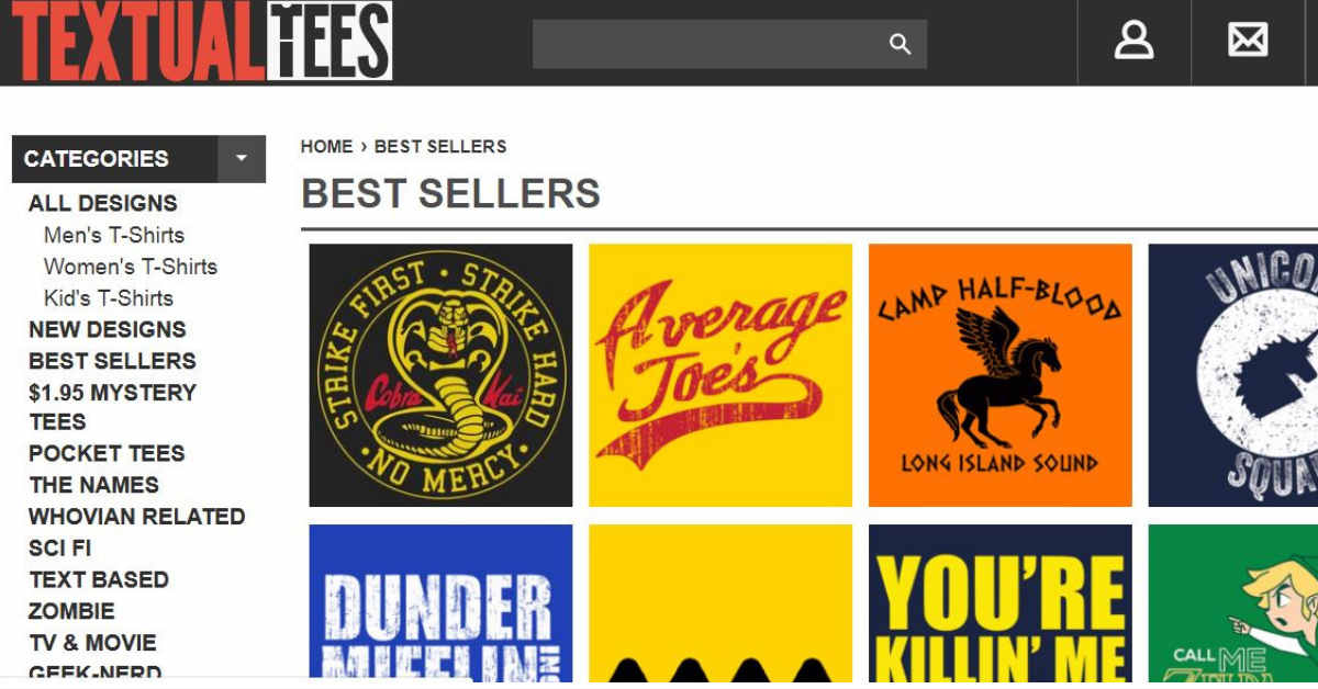 Koel overzee Schrijfmachine 14 Amazing Websites to Open Your T-Shirt Store - Unlimited Graphic Design  Service