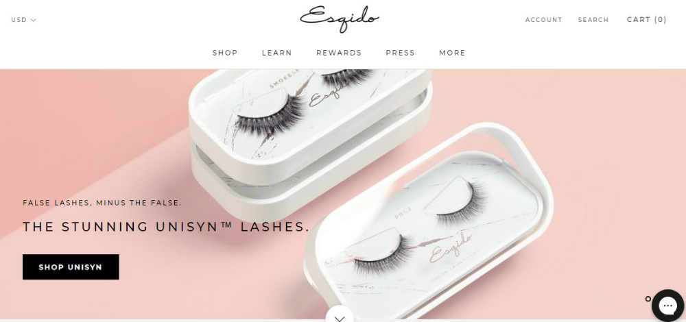 esquido online store site examples