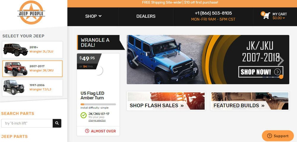 jeep people homepage online store