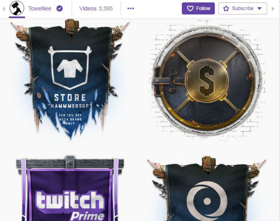 twitch panel designs