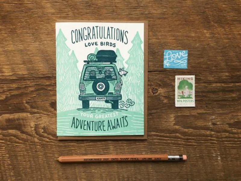 jeep traveler couple wedding message design