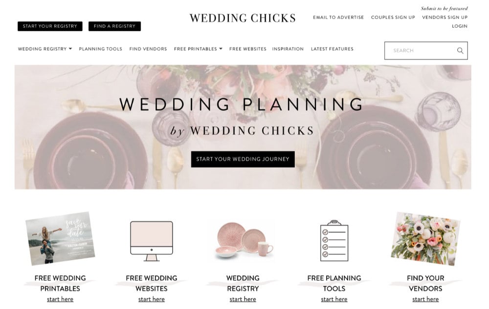 wedding chicks best design online tool