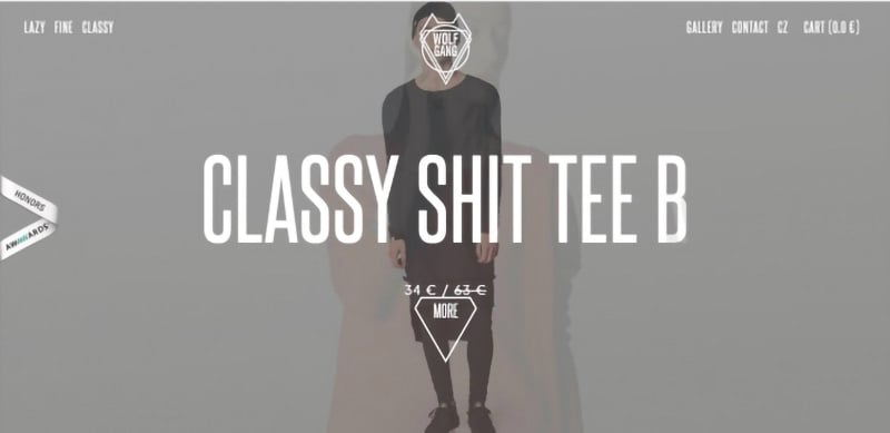 wolfgang homepage online store