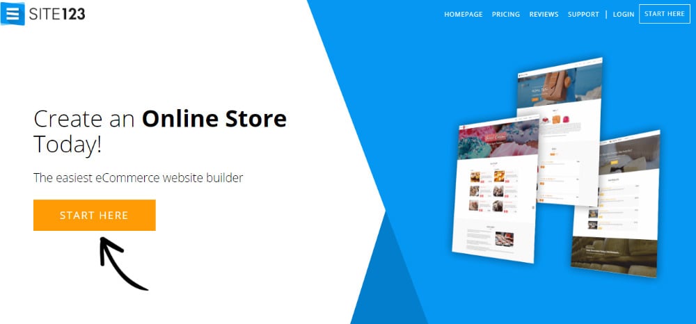 website builder example