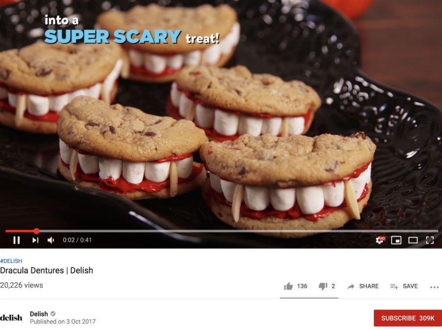 dracula cookies tutorial