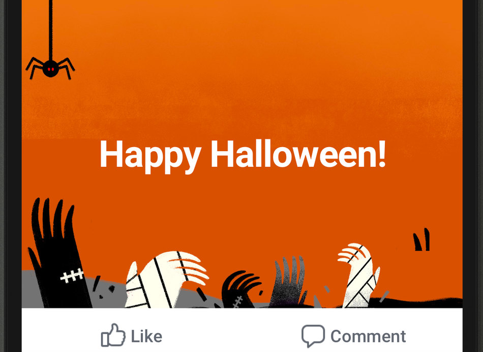 happy halloween post