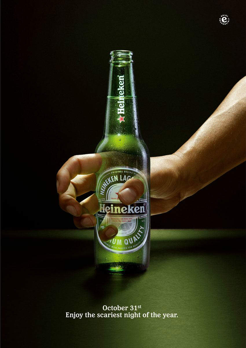 heineken ghost hand