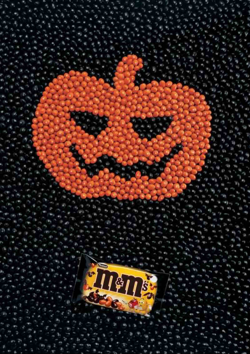 chocolate halloween ad