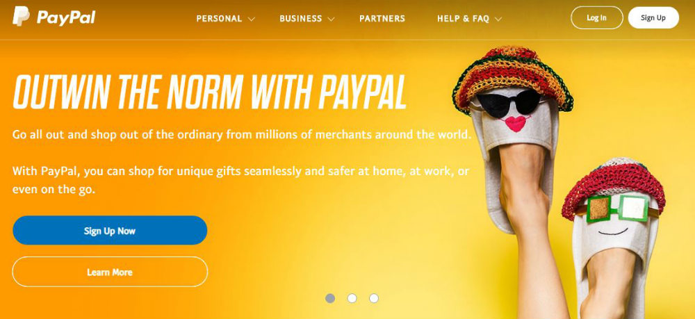 paypal website