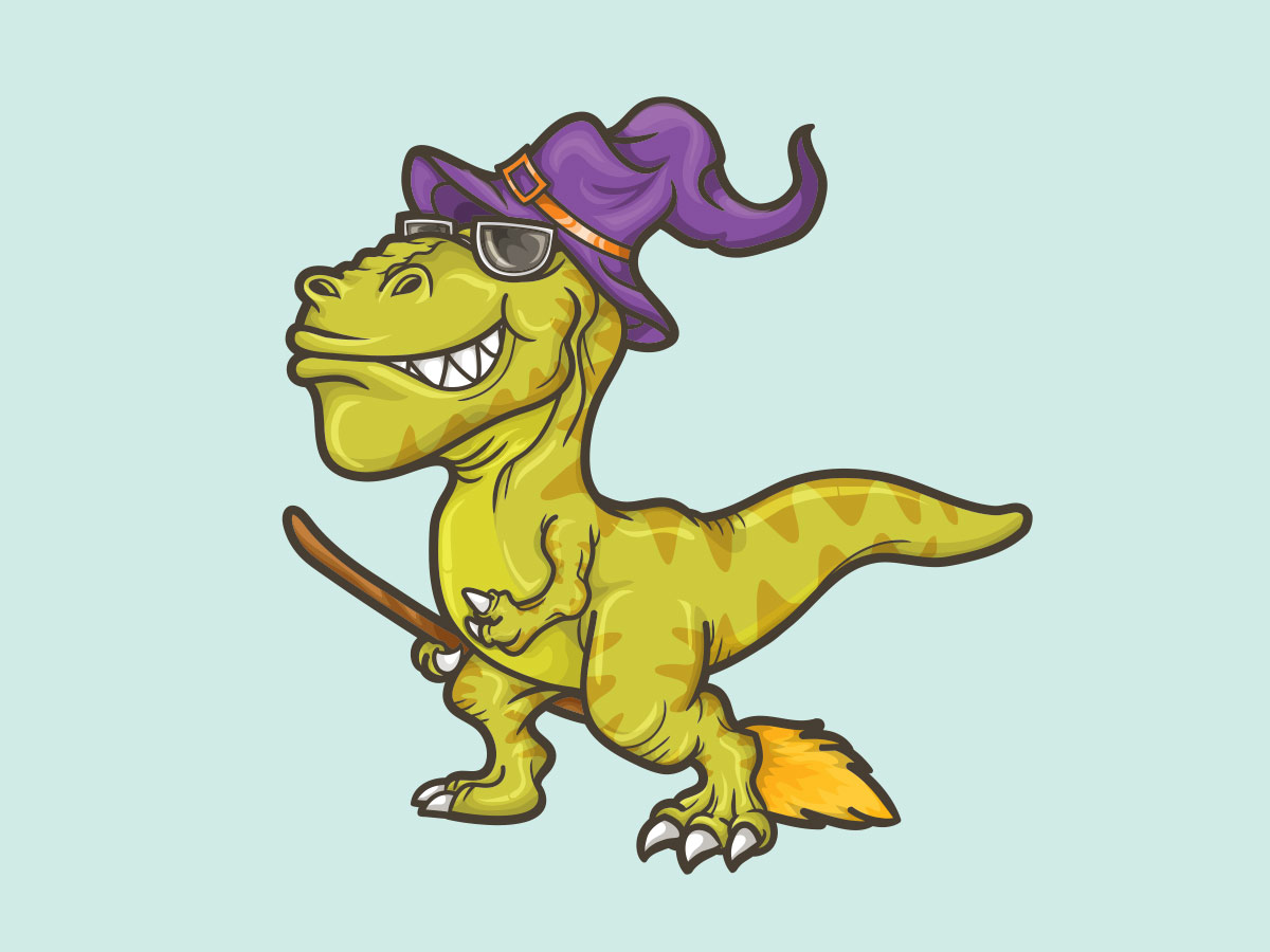 Illustrations – Dino Witch