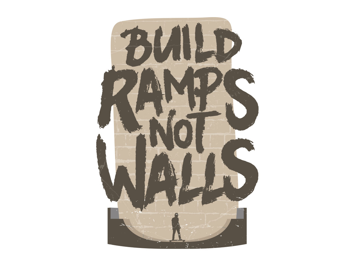 Typography – Ramps not walls