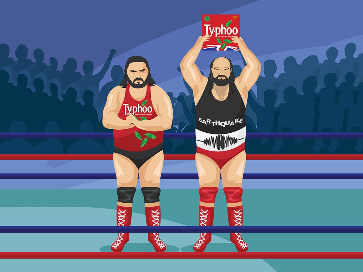 Illustrations – Wrestlers