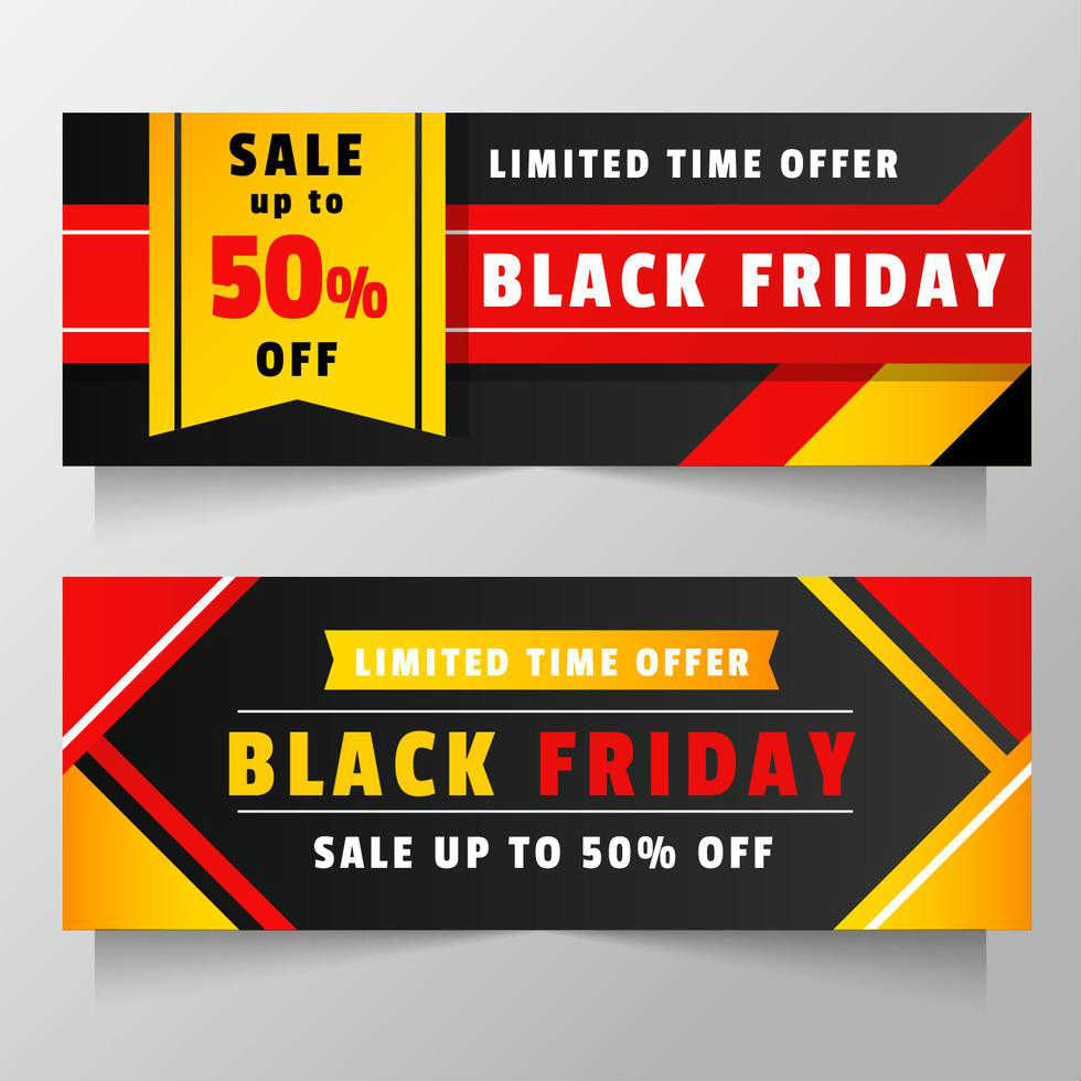 Best Black Friday Banner Ideas and Templates 2023 (Do's and Don'ts)