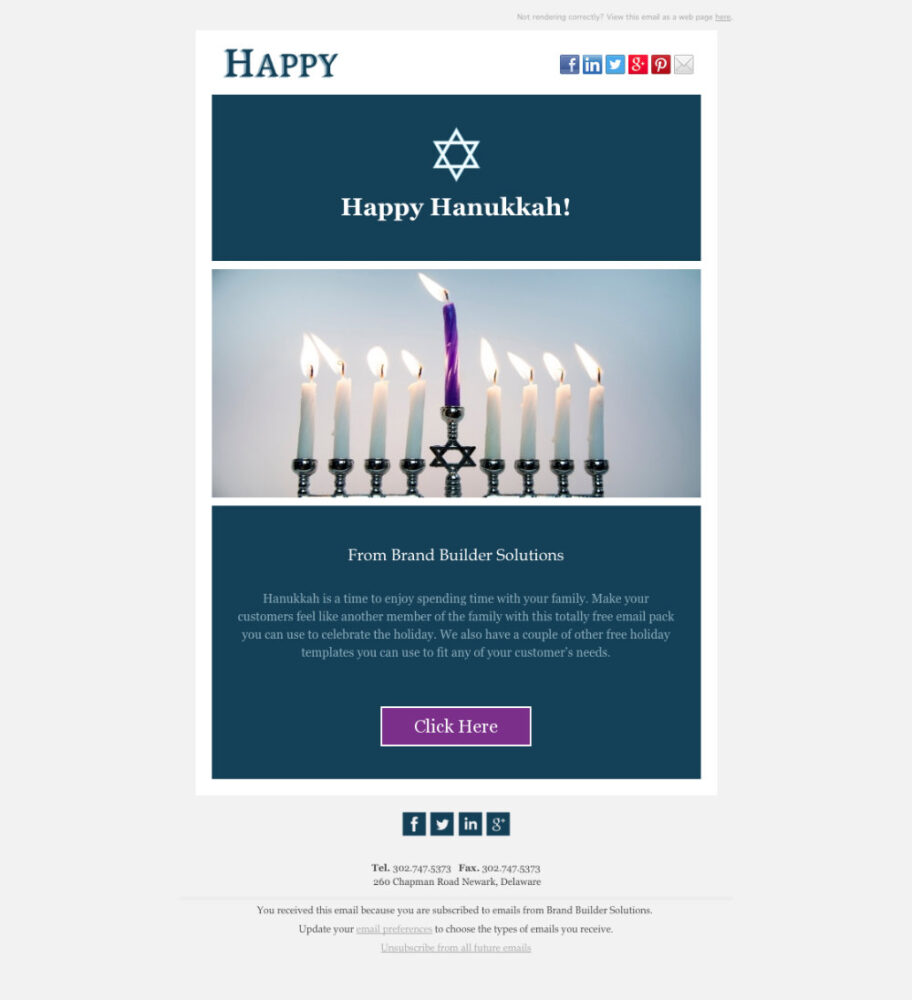 chanukah advertising