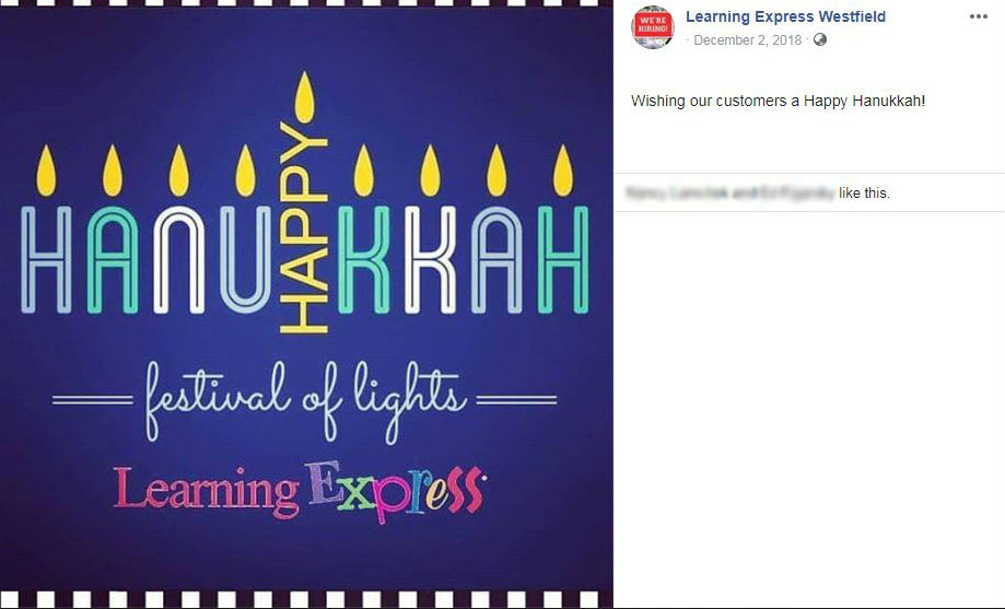 chanukah advertising