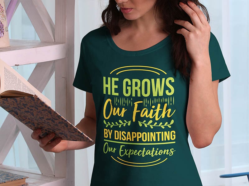 T-shirts – Our faith