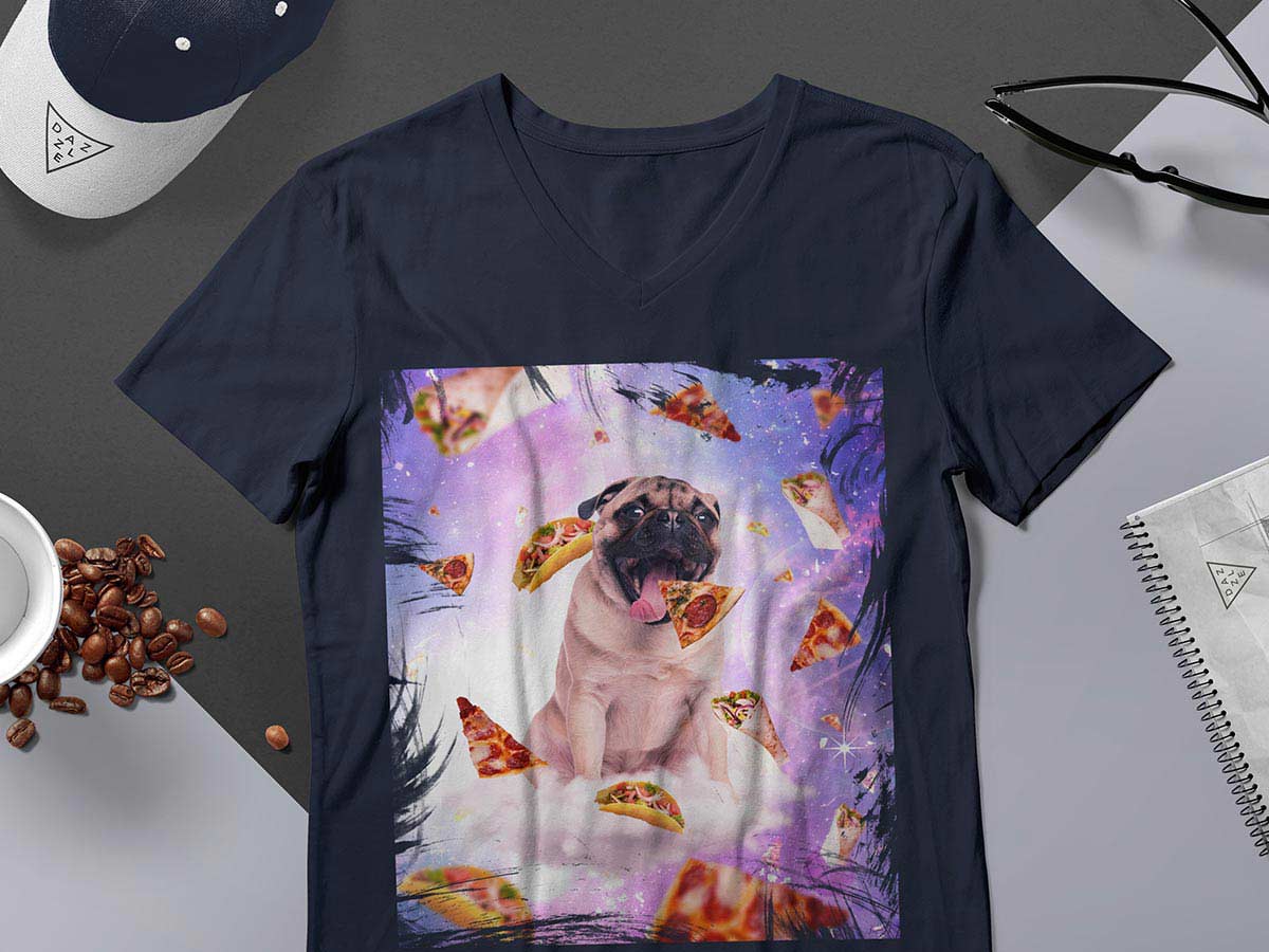 T-shirts – Puppy illustration