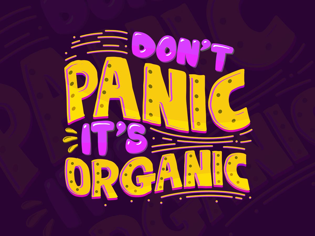 Typography – Don’t panic