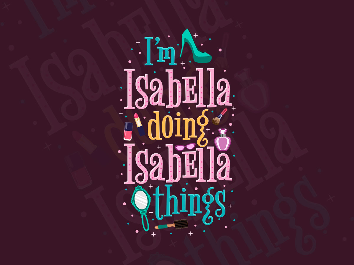 Typography – Isabella