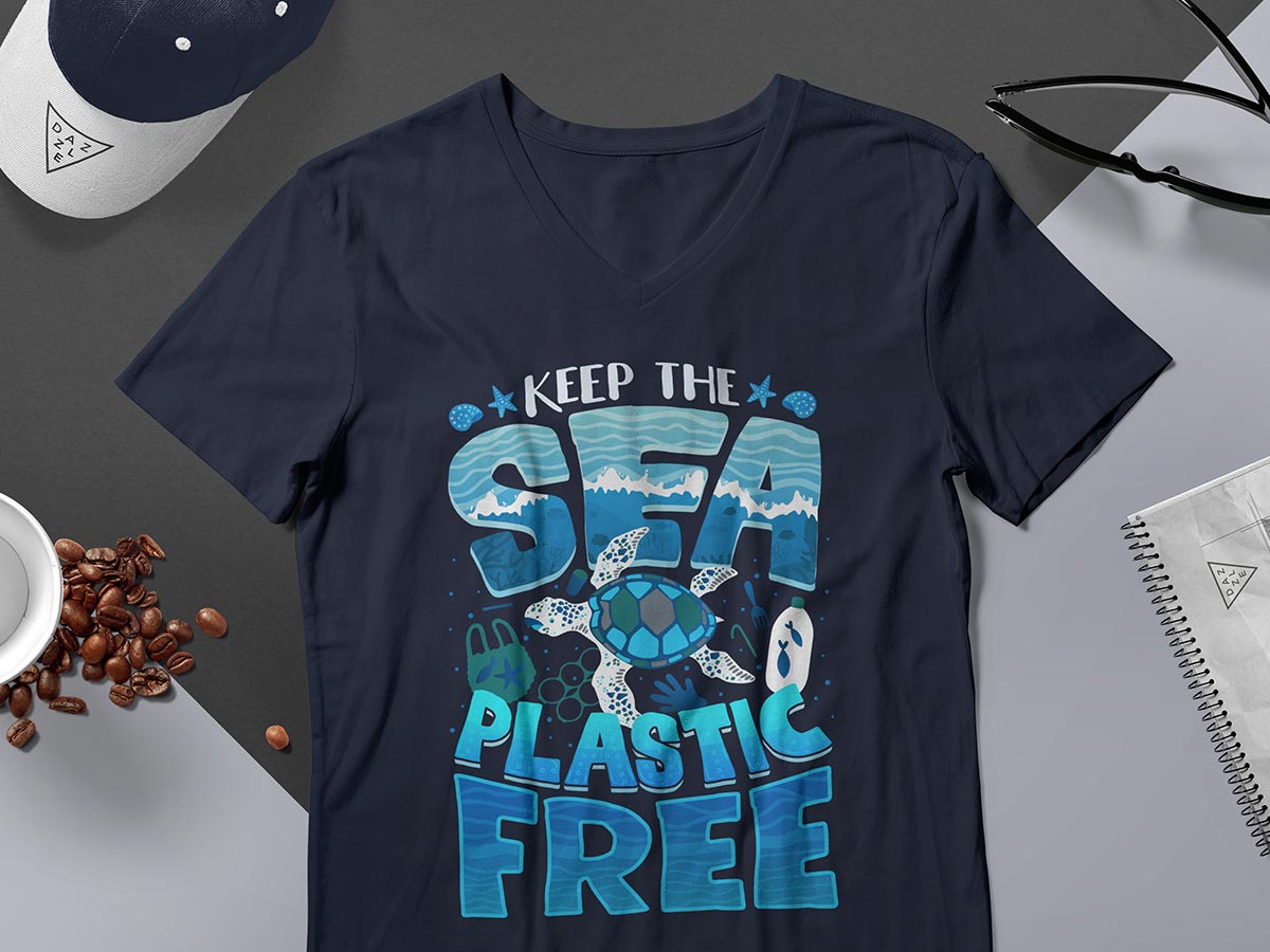 plastic free t shirt