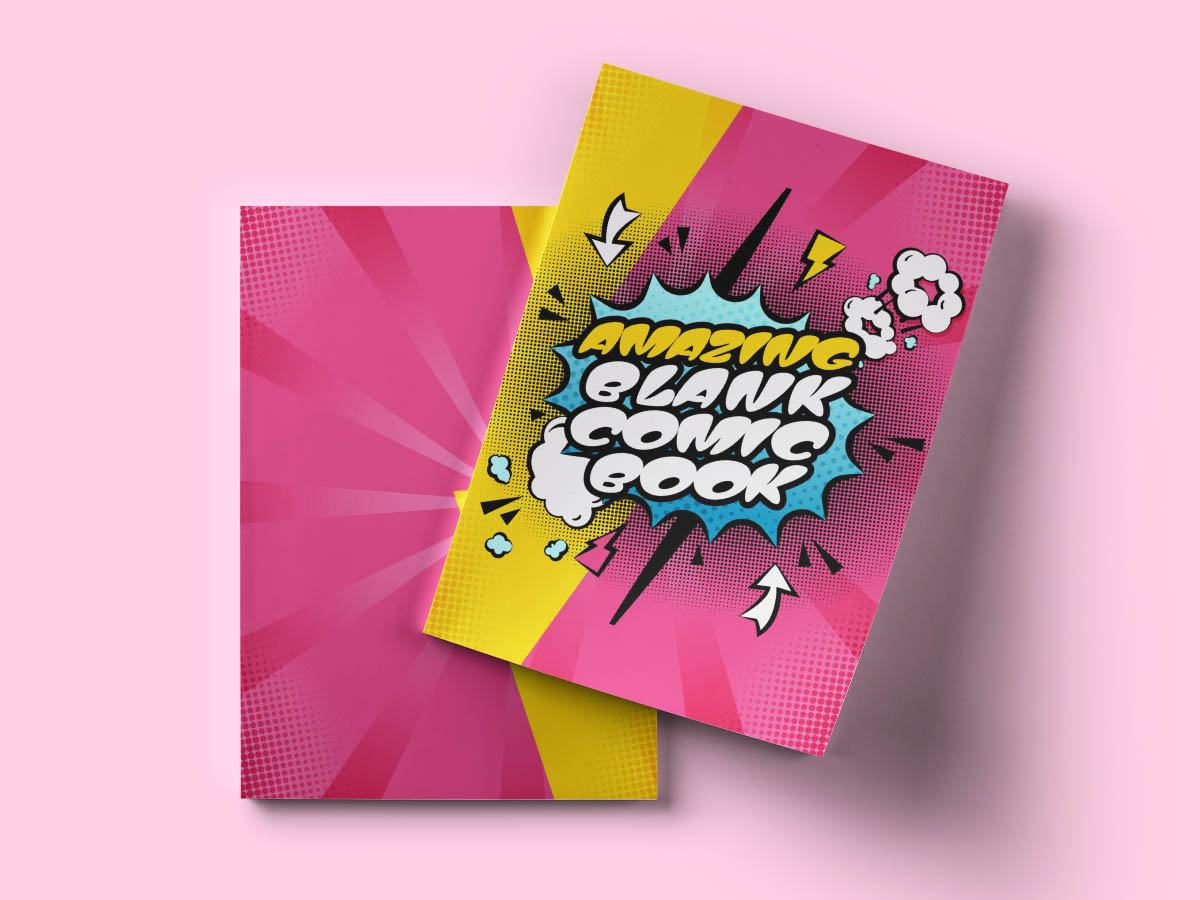 Books & Magazines – Blank comic book