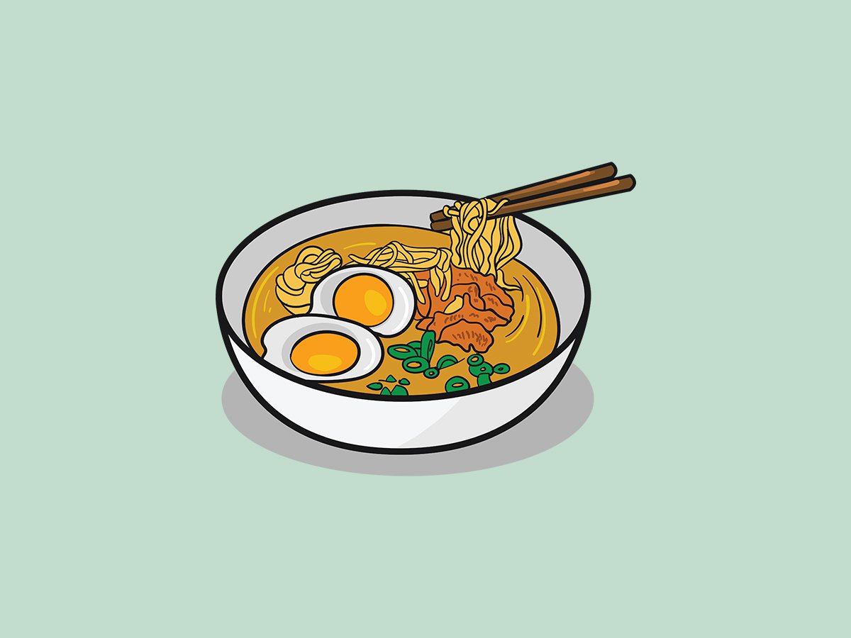 Illustration – Ramen