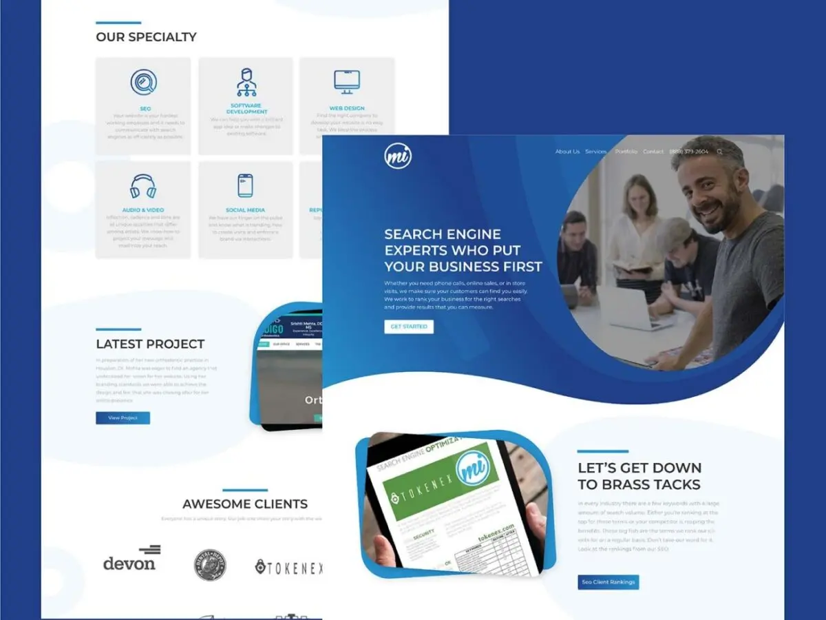 Website – SEO agency