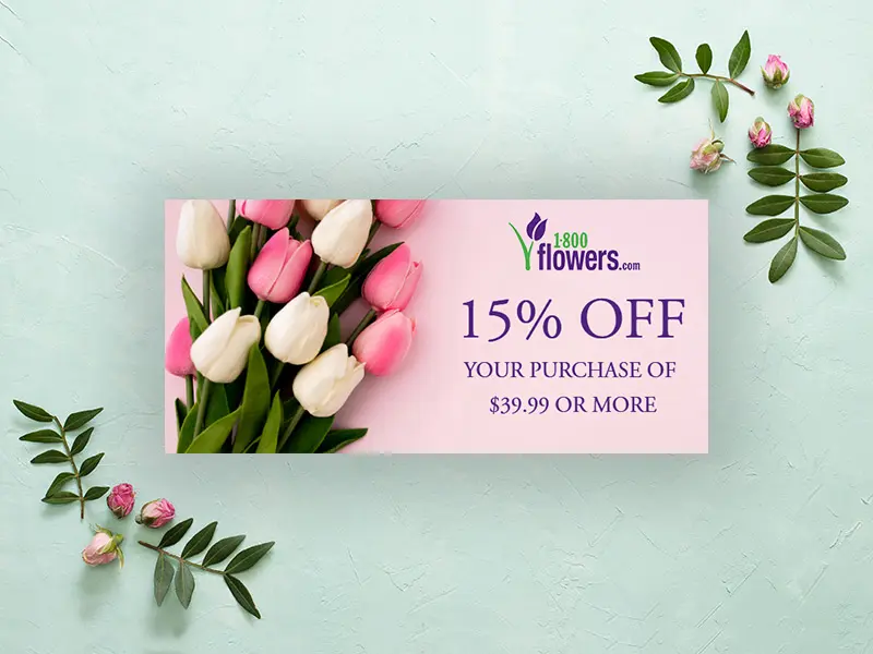 Digital advertisement – Flower shop promotional ad