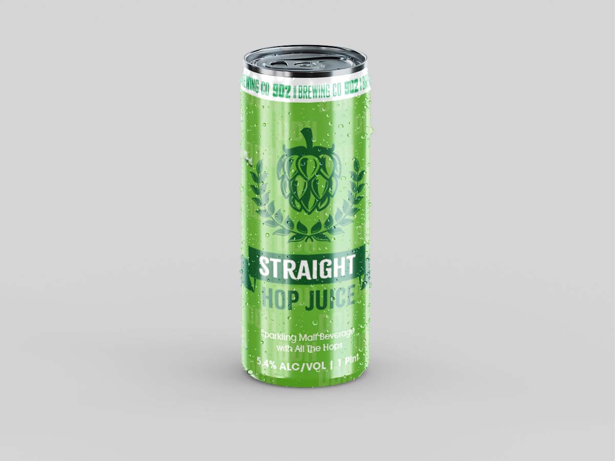 Packaging – Straight hop juice