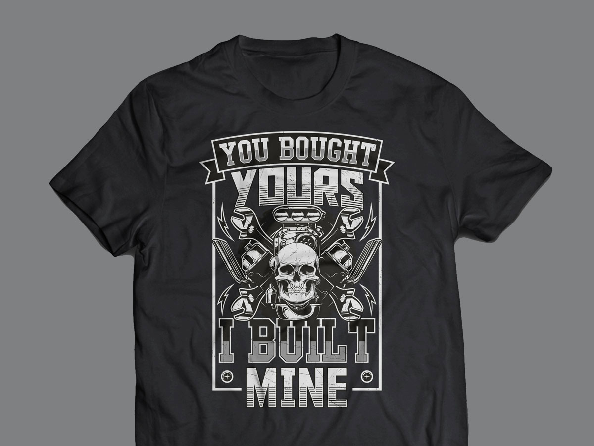 T-shirts – Built mine