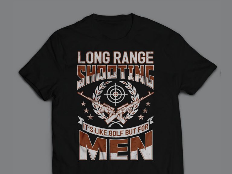 Tshirts Long range Unlimited Graphic Design Service