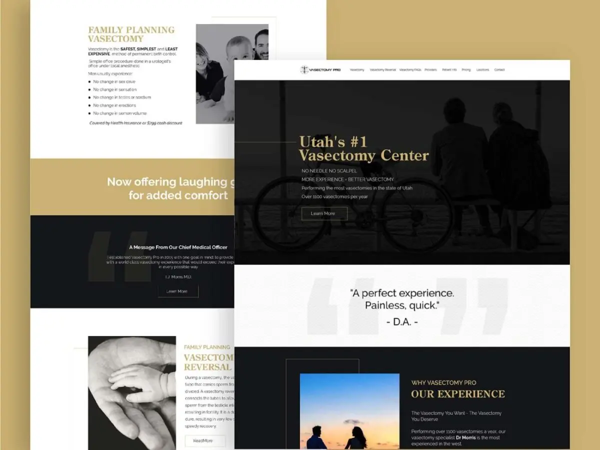 Website – Vasectomy PRO
