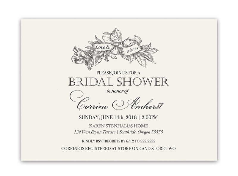 Creative Wording Ideas for Bridal Shower Invitations - Unlimited ...