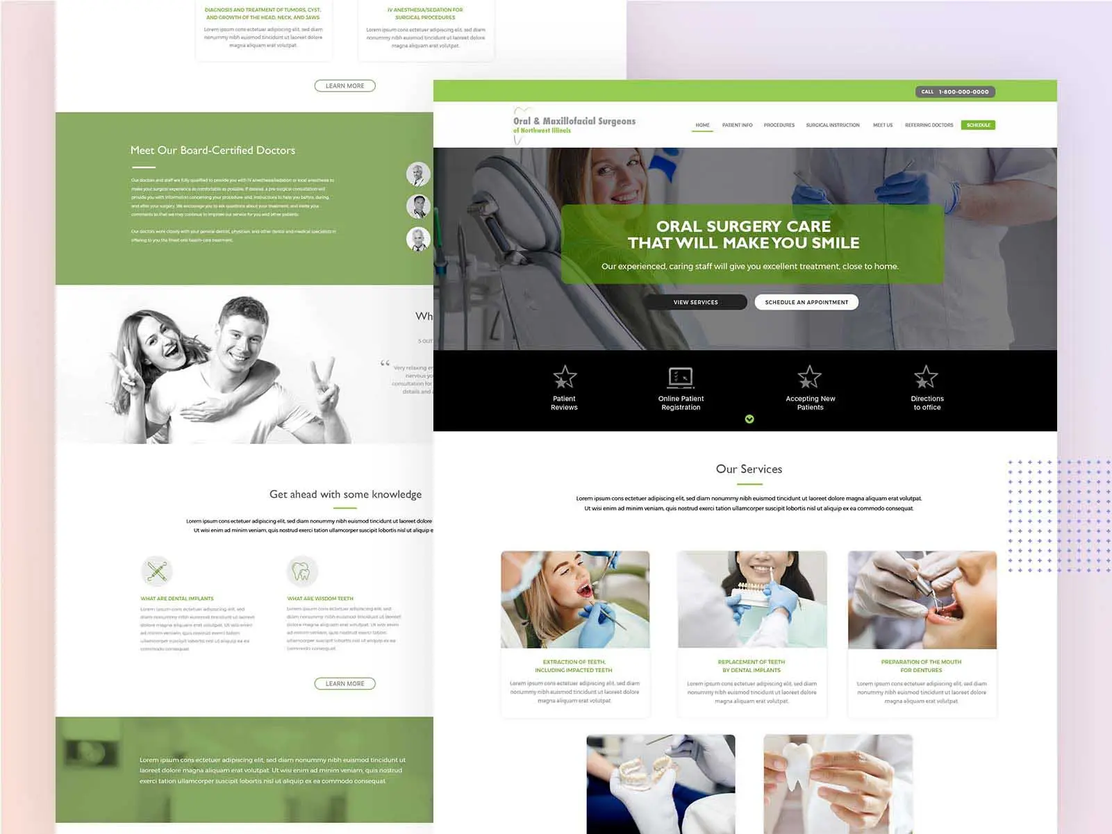 Website – Oral surgery