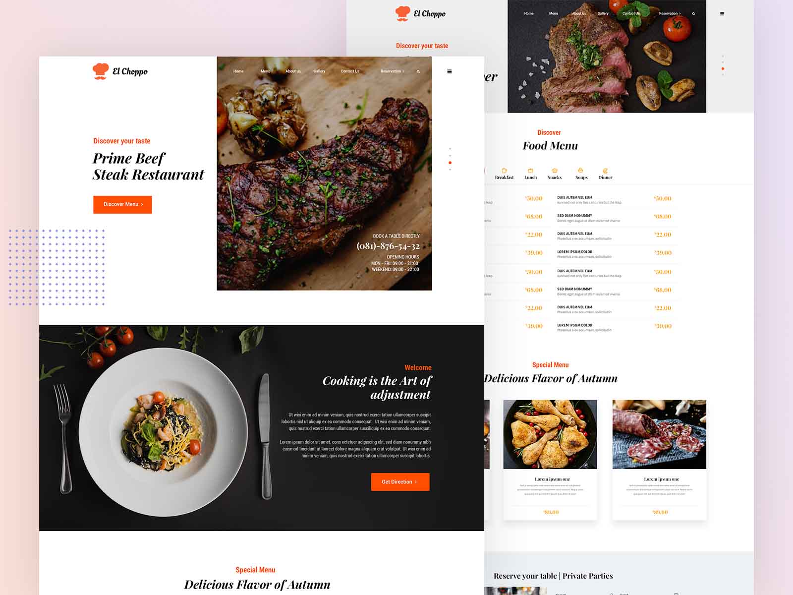 Website – Prime beef
