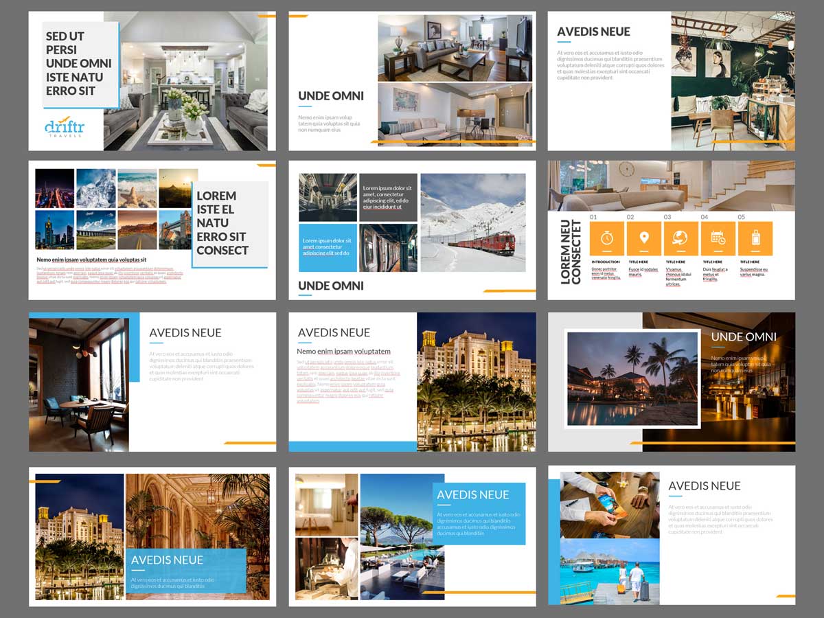 Pitch decks – Interior design presentation